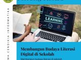 Membangun Budaya Literasi Digital di Sekolah