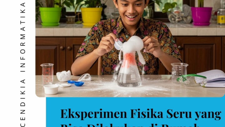Eksperimen Fisika Seru yang Bisa Dilakukan di Rumah