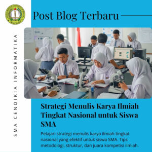 Strategi Menulis Karya Ilmiah Tingkat Nasional untuk Siswa SMA Javabetsport
